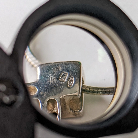 🇵🇱 Sterling Silver And Marcasite Pendant And Ring Set Made In Poland - Picture 9 of 10